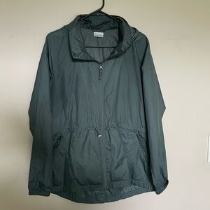 Light Columbia Rain Jacket Teal